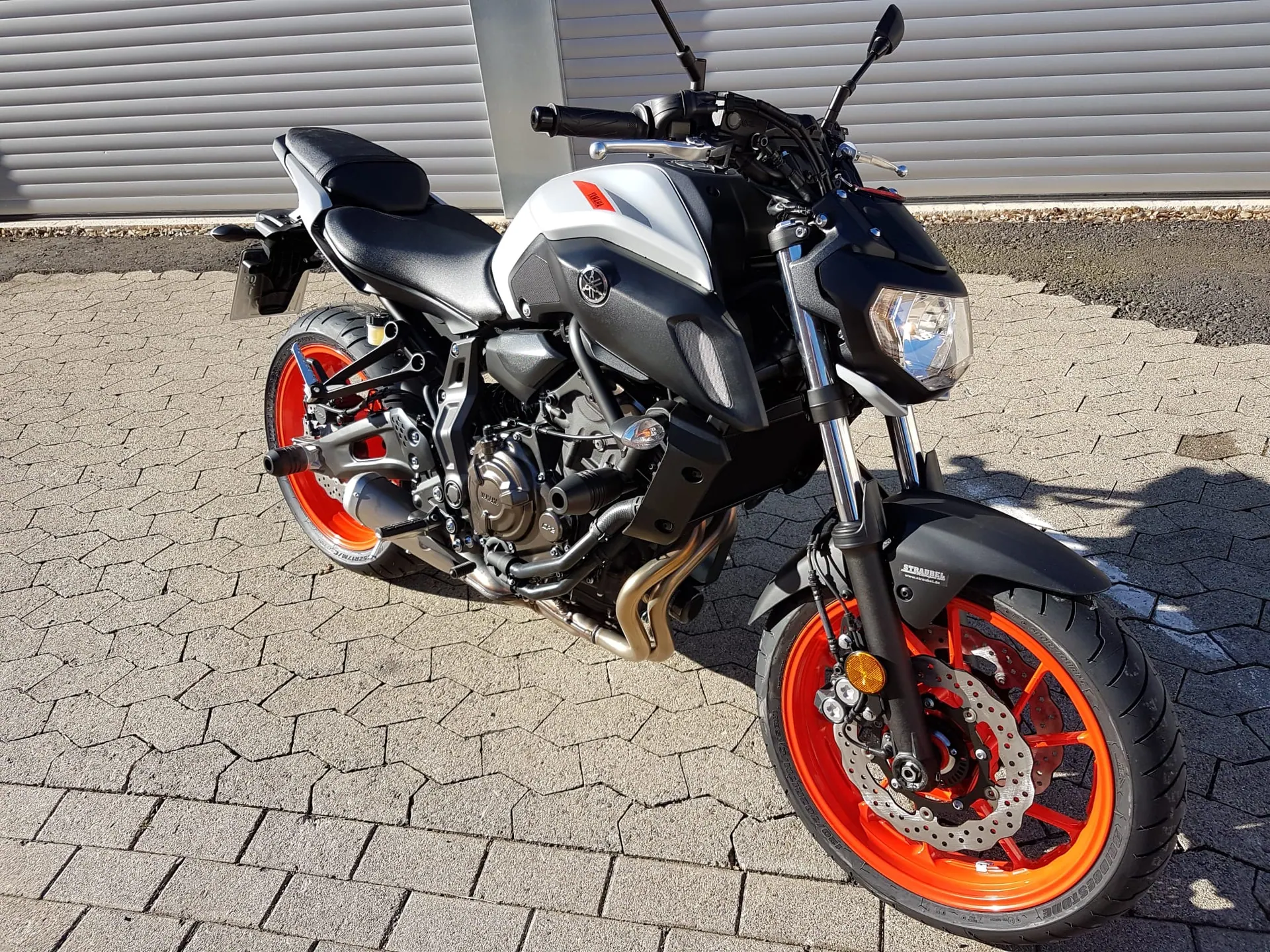 Fahrschulmotorrad der Ferienfahrschule Ilsemann